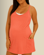 Romper Mini Dress - Maternity & Postpartum