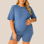 Maternity Comfort Tee & Shorts Two-Piece